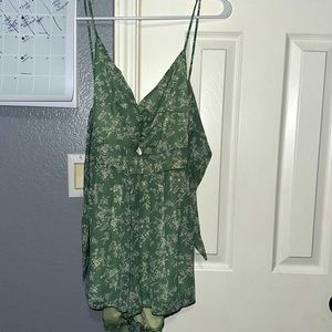 Backless tie romper size Medium